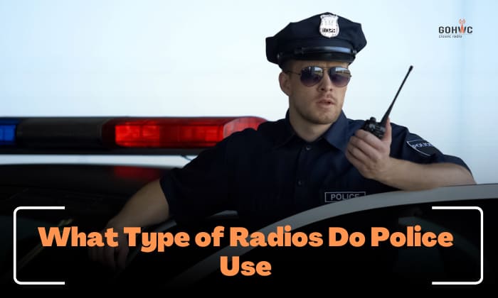 what type of radios do police use