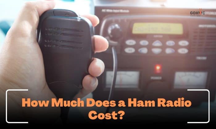 how much does a ham radio cost