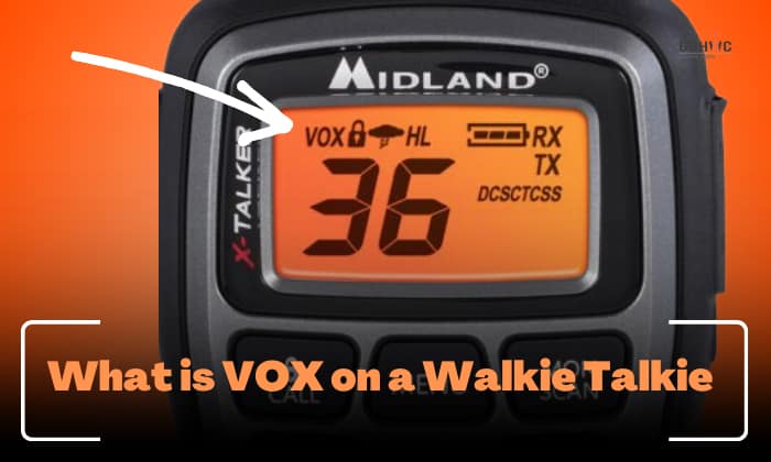 what is vox on a walkie talkie