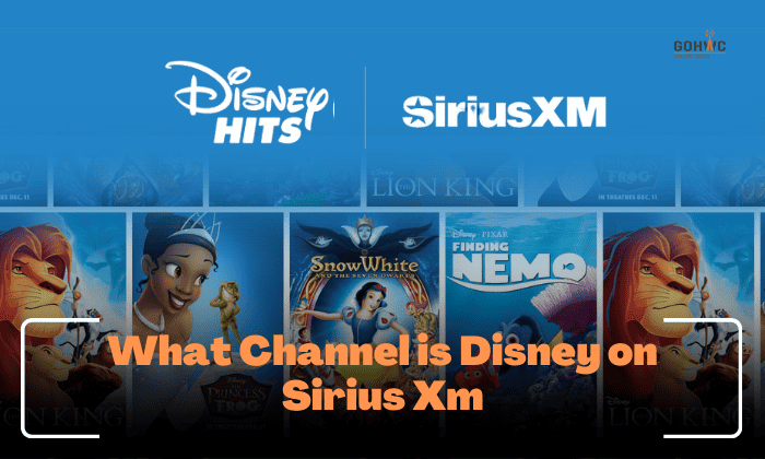 what channel is disney on sirius xm